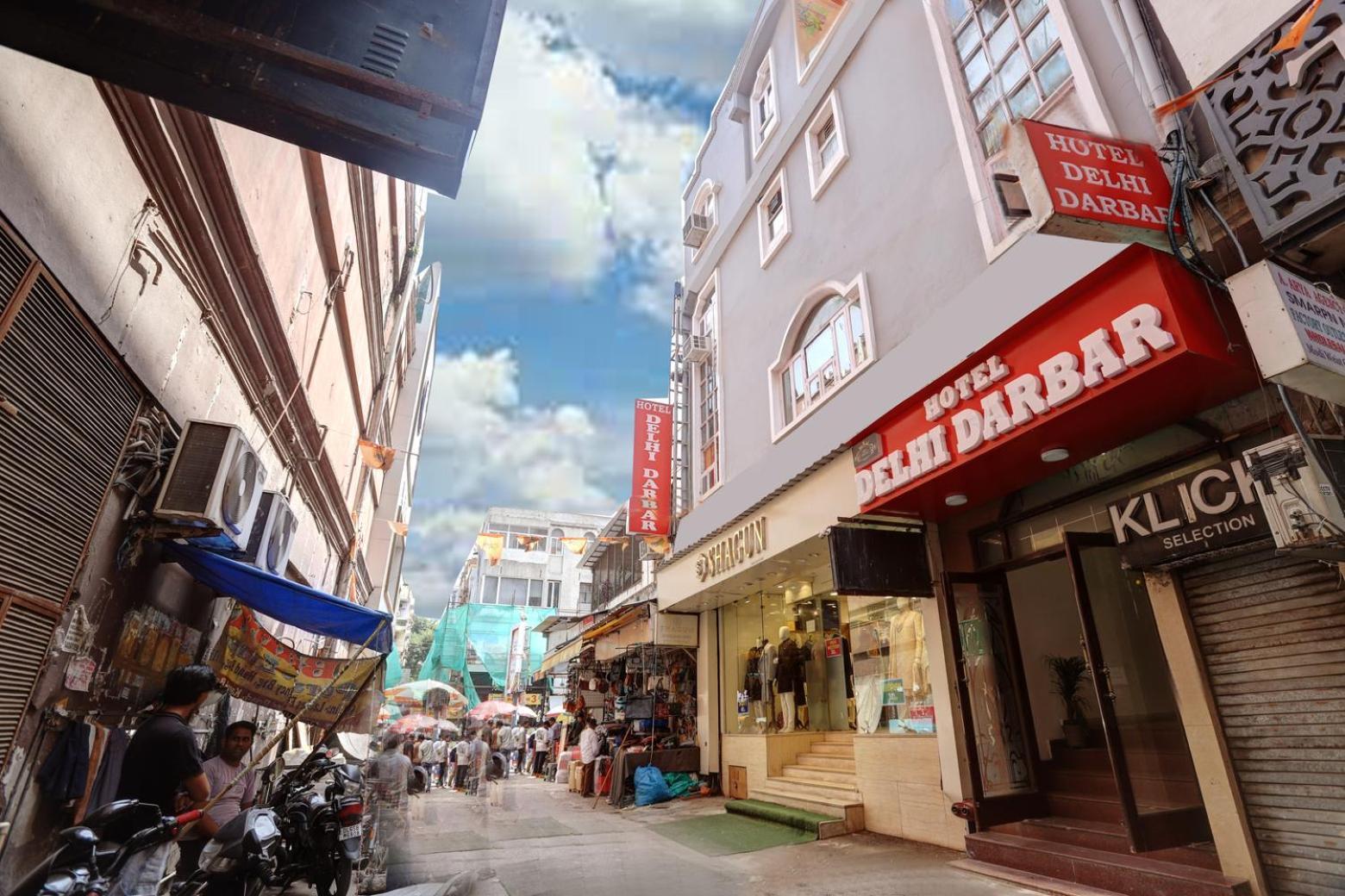Hotel Delhi Darbar Екстериор снимка